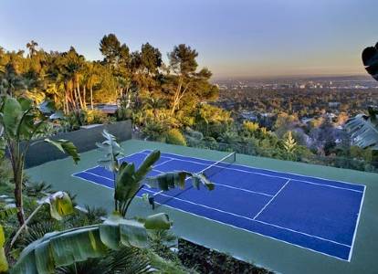 Infinity Tennis Court, Los Angeles