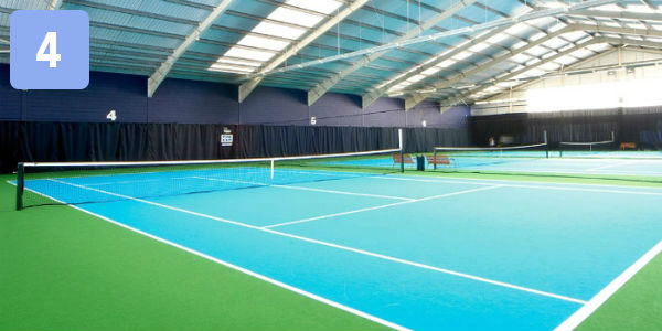 The Essex Golf and Country Club Indoor Tennis Courts